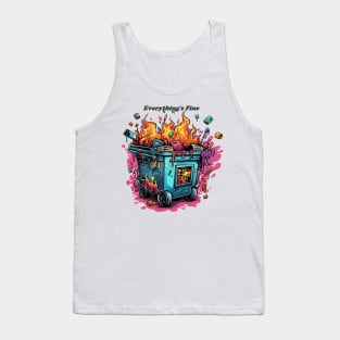 Dumpster Fire Tank Top